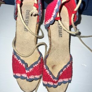 Women wedge sandal size 8 1/2